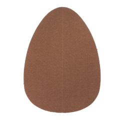 BYE BRA REALZADOR PECHOS 3 PARES DE SATEN MARRON COPA D F