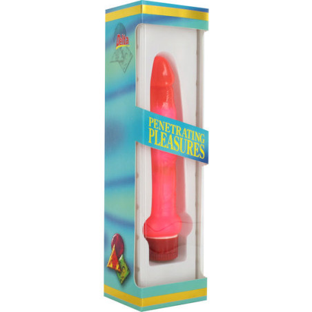 SEVEN CREATIONS JELLY VIBRADOR ANAL DELGADO ROSA