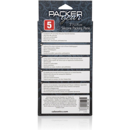 CALEXOTICS PACKING PENIS PENE DE SILICONA 1275CM CARAMELO