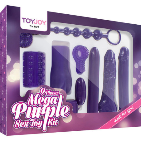 TOYJOY JUST FOR YOU MEGA PURPLE SEX TOY KIT