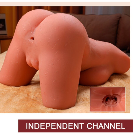 XISE MIAH LADY BOY TORSO FEMENINO CON DILDO CON VIBRACION Y THRUSTING 55 CM