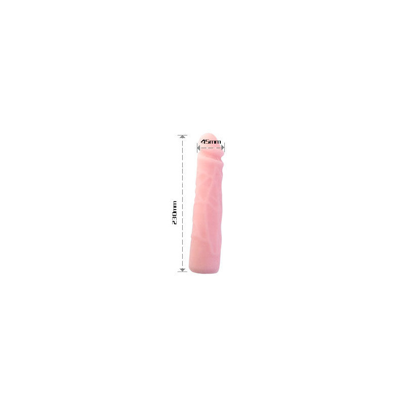 BAILE DILDO SILICONA TACTO PIEL REALISTICO 23 CM