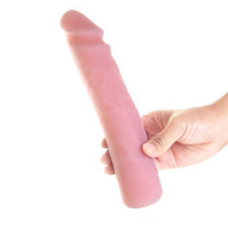 BAILE DILDO SILICONA TACTO PIEL REALISTICO 23 CM