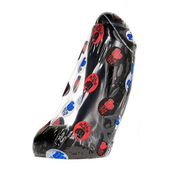 ALL BLACK DILDO REALISTICO 18 CM