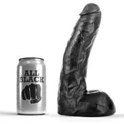 ALL BLACK DONG 22 CM