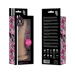 DELTA CLUB DILDO REALISTA NATURAL SILICONA MEDICA 17 CM O 3 CM