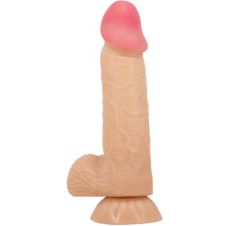 PRETTY LOVE SLIDING SKIN SERIES DILDO REALISTICO CON VENTOSA PIEL DESLIZANTE 206 CM