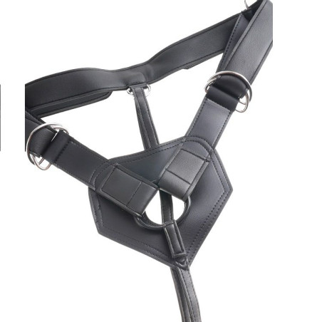 KING COCK HARNESS CON PENE REALISTICO 1520 CM