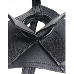 KING COCK HARNESS CON PENE REALISTICO MARRON 203 CM