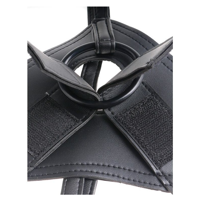 KING COCK HARNESS CON PENE REALISTICO MARRON 203 CM