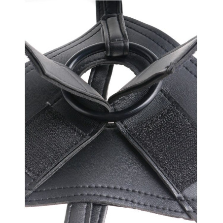 KING COCK HARNESS CON PENE REALISTICO MARRON 203 CM