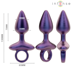 INTENSE MICHAEL PLUG ANAL VIBRADOR MODELO 2 CONTROL REMOTO