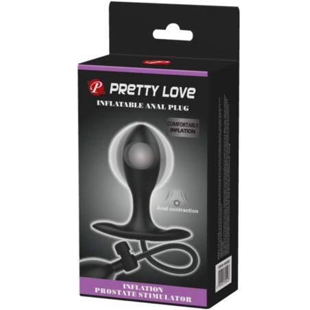 PRETTY LOVE PLUG ANAL INFLABLE NEGRO
