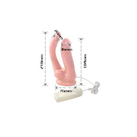 BAILE PENE REALISTICO DOBLE PENETRACION