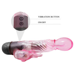 BAILE GIVE YOU A KIND OF LOVER VIBRADOR CON RABBIT ROSA 10 MODOS