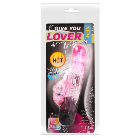 BAILE GIVE YOU A KIND OF LOVER VIBRADOR CON RABBIT ROSA 10 MODOS