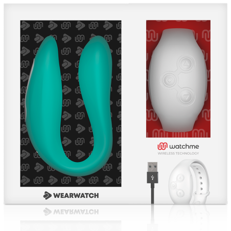 WEARWATCH VIBRADOR DUAL TECHNOLOGY WATCHME AGUA MARINA NIVEO