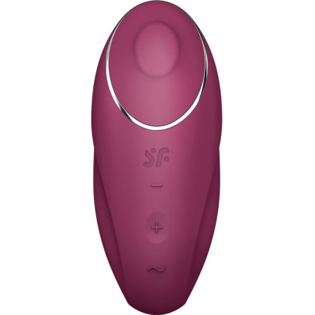 SATISFYER TAP CLIMAX 1 VIBRADOR LAY ON ROJO