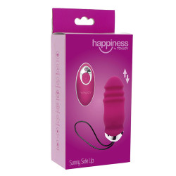 TOYJOY HAPPINESS SUNN SIDE UP AND DOWN VIBRADOR CONTROL REMOTO FUCSIA