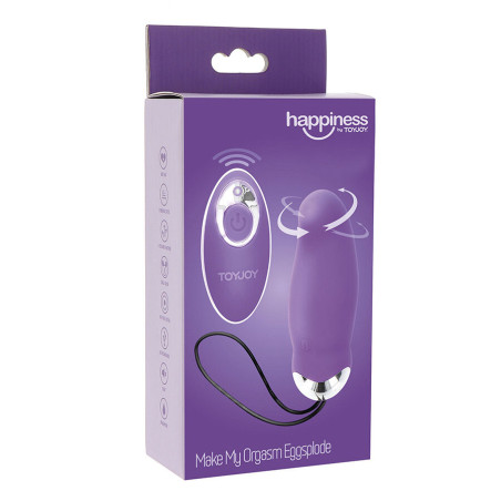 TOYJOY HAPPINESS MY ORGASM EGGSPLODE VIBRADOR CONTROL REMOTO