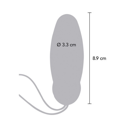 TOYJOY HAPPINESS IM SO EGGCITED VIBRADOR CON CONTROL REMOTO AZUL