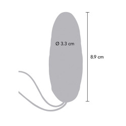 TOYJOY HAPPINESS KNOCK KNOCK EGGSTAVAGANT VIBRADOR CON CONTROL REMOTO MORADO