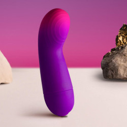 ROCKS OFF GLOW GIRL VIBE VIBRADOR G SPOT DISCRETO MORADO