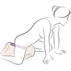 ROCKS OFF ORIEL VIBRADOR WAND FLEXIBLE FUCSIA