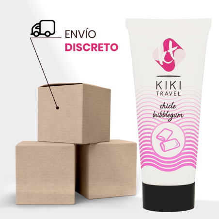KIKI TRAVEL LUBRICANTE SABOR A CHICLE 50 ML