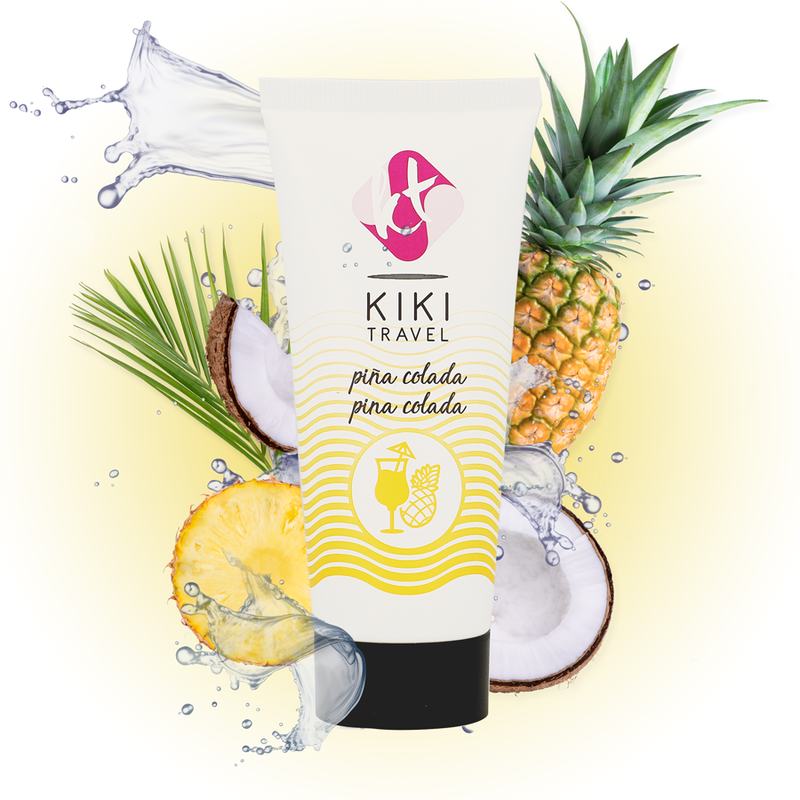 KIKI TRAVEL LUBRICANTE SABOR A PINA COLADA 50 ML