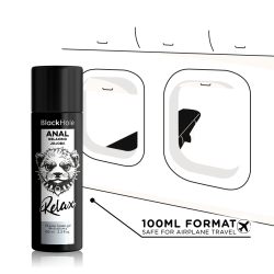 BLACK HOLE ANAL RELAXING CON JOJOBA BASE SILICONA 100 ML