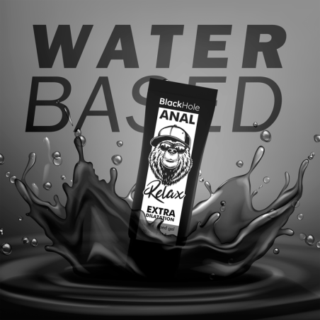 BLACK HOLE GEL BASE AGUA DILATACION ANAL 70 ML