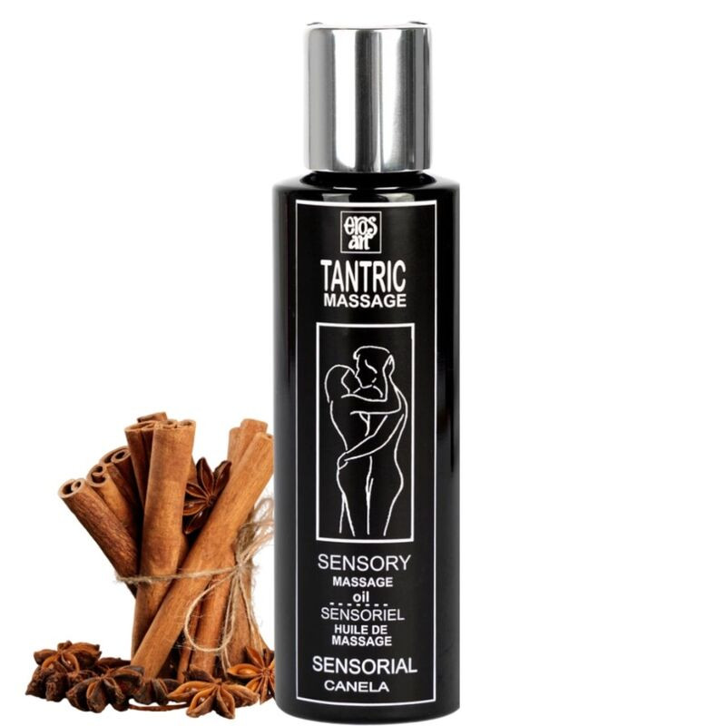 EROS ART ACEITE MASAJE TANTRICO NATURAL Y AFRODISIACO CANELA 100 ML