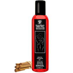 EROS ART ACEITE MASAJE TANTRICO NATURAL Y AFRODISIACO CANELA 30 ML