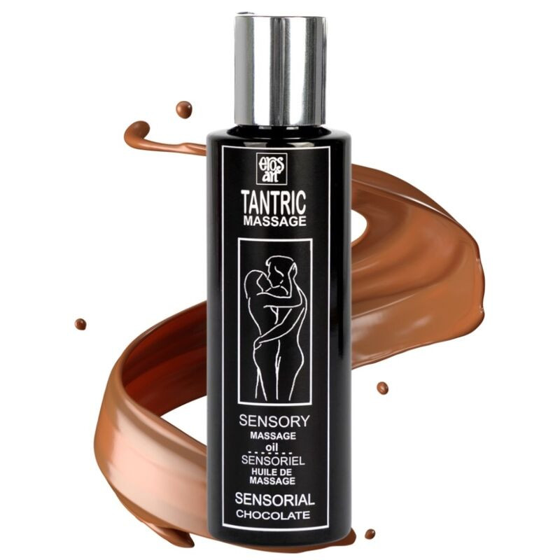 EROS ART ACEITE MASAJE TANTRICO NATURAL Y AFRODISIACO CHOCOLATE 100 ML