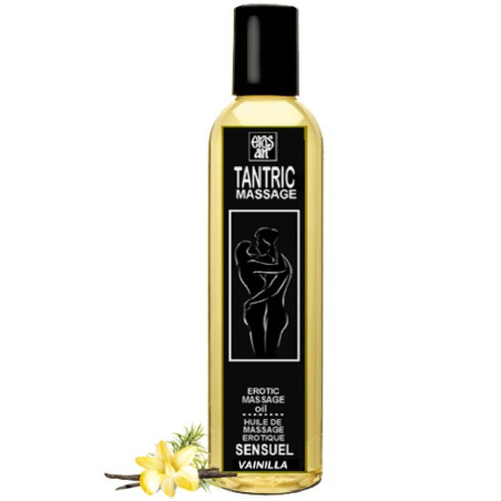 EROS ART ACEITE MASAJE TANTRICO NATURAL Y AFRODISIACO VAINILLA 30 ML
