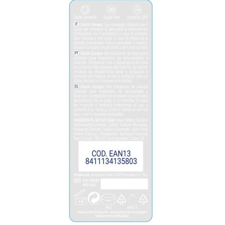 CONTROL 2 EN 1 MASSAGE PLEASURE EXOTIC 200 ML