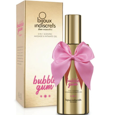 BIJOUX BUBBLE GUM GEL DE MASAJE INTIMO PERFUMADO 100 ML