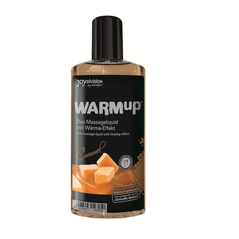 JOYDIVISION WARMUP ACEITE DE MASAJE EFECTO CALOR CARAMELO 150ML