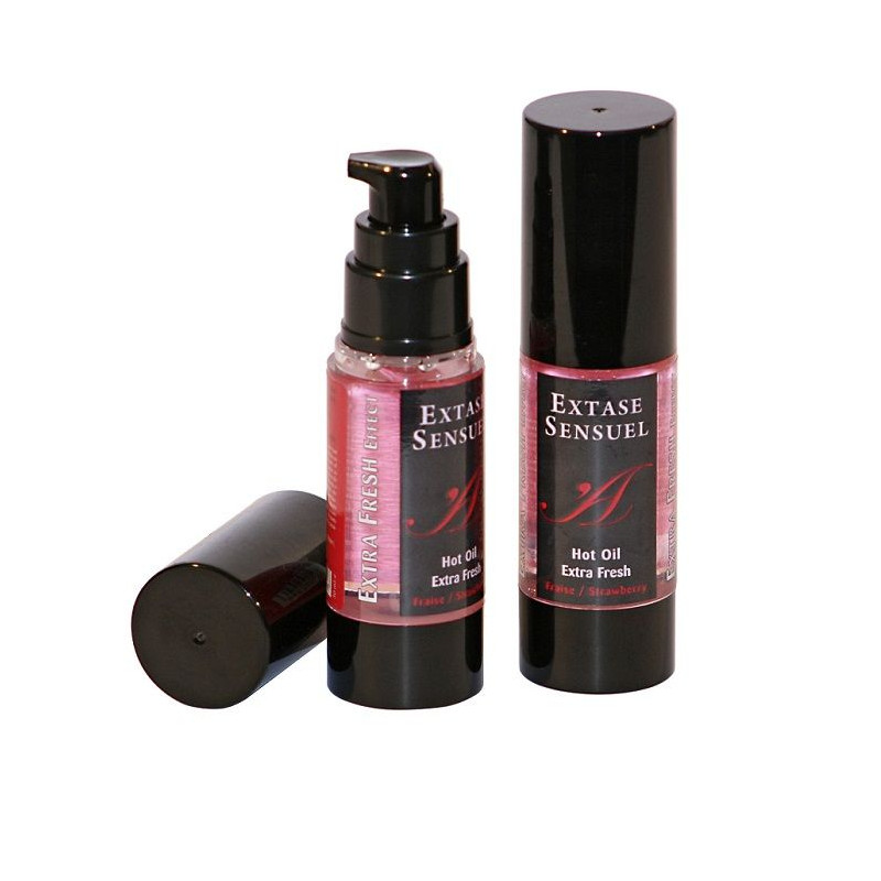 EXTASE SENSUAL ACEITE MASAJE EFECTO EXTRA FRESH FRESA 30 ML