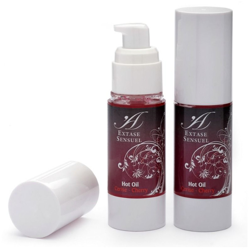 EXTASE SENSUAL ACEITE ESTIMULANTE CALOR CEREZA 30 ML