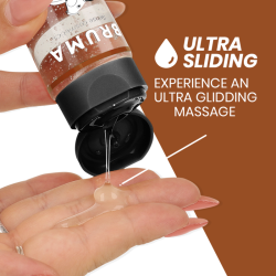 BRUMA ACEITE DE MASAJE PREMIUM EFECTO CALOR SABOR TARTA AMERICANA 3 EN 1 100 ML