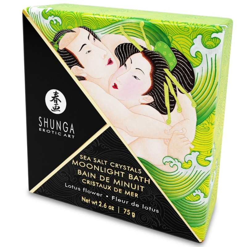 SHUNGA SALES DE BANO AROMATIZADAS LOTUS 75 GR