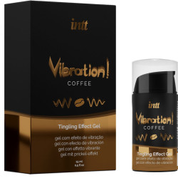 INTT POTENTE ESTIMULANTE INTIMO GEL VIBRADOR LIQUIDO CAFE 15ML