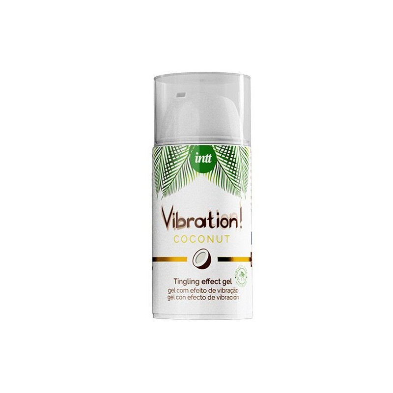 INTT VIBRATION GEL POTENTE ESTIMULANTE VEGANO VIBRADOR LIQUIDO