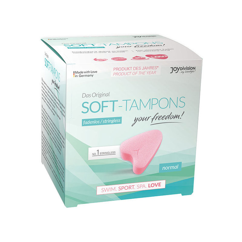 JOYDIVISION SOFT TAMPONS TAMPONES ORIGINALES LOVE 3UDS
