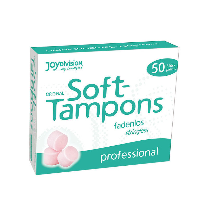 JOYDIVISION SOFT TAMPONS TAMPONES ORIGINALES PROFESSIONAL 50UDS