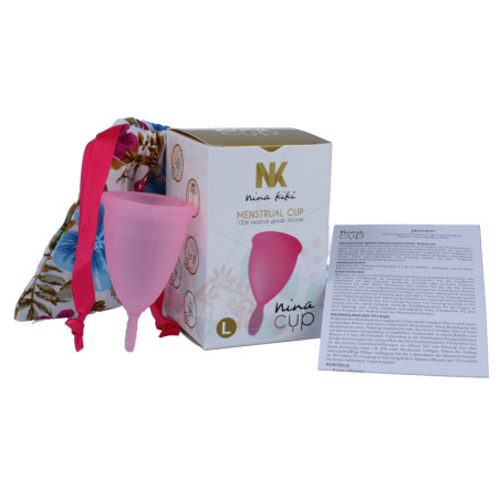 NINA KIKI COPA MENSTRUAL ROSA TALLA L