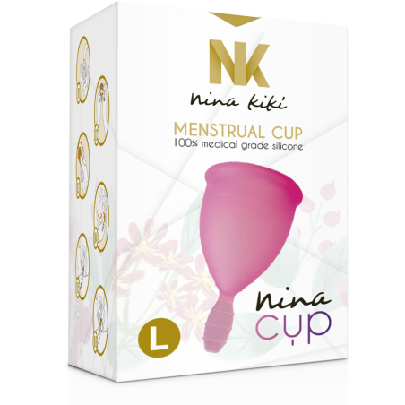 NINA KIKI COPA MENSTRUAL ROSA TALLA L