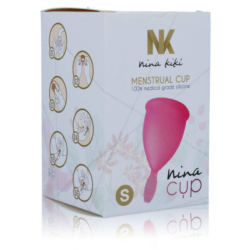 NINA KIKI COPA MENSTRUAL ROSA TALLA S